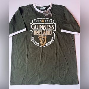 NWT Dark Green Guinness Ireland T-Shirt Size XL